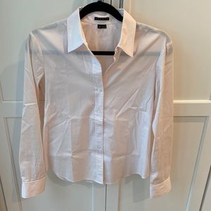 Theory light pink women’s M shirt, style Larissa Luxe